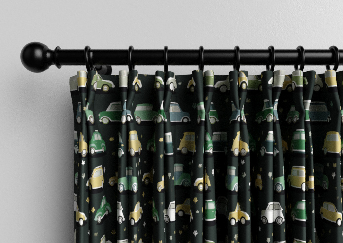 Roadtrip, Forest Green - Made to Measure Curtains - Image 10